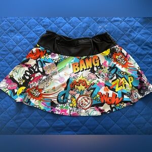 Comic relief running skirt